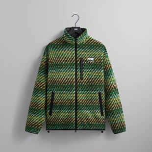 KITH CLAREMONT FULL ZIP羊毛拉链夹克棉衣 BOUCLE