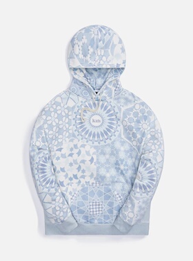 现货 KITH Moroccan Tile Hoodie 摩洛哥图案系列帽衫卫衣
