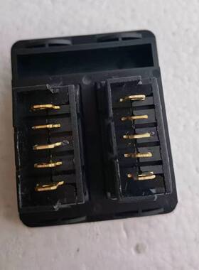 徐工吊车齐星驾驶室新款老款玻璃升降器开关摇窗机按钮玻璃开关座
