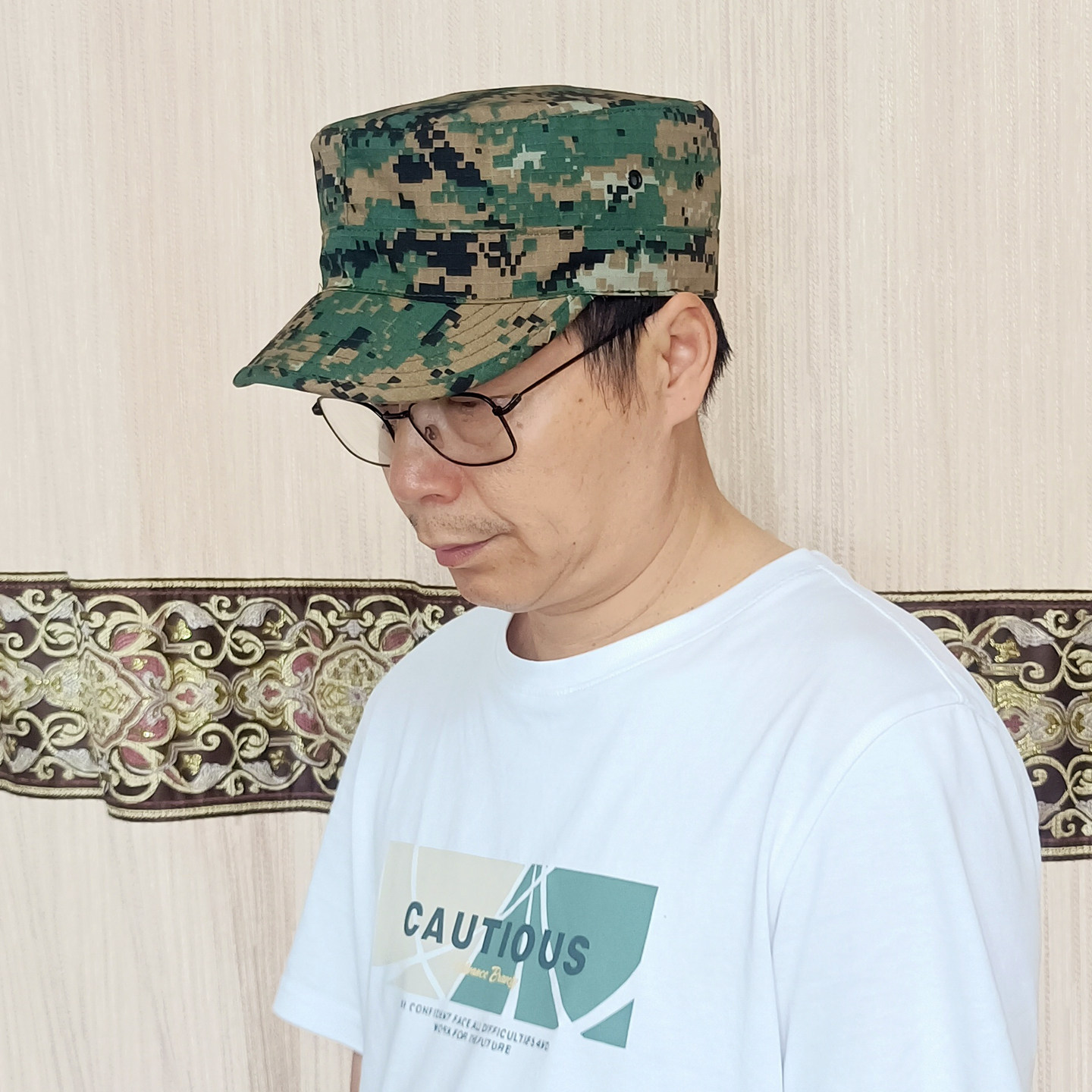 北部熊迷彩战术作训棒球帽鸭舌帽