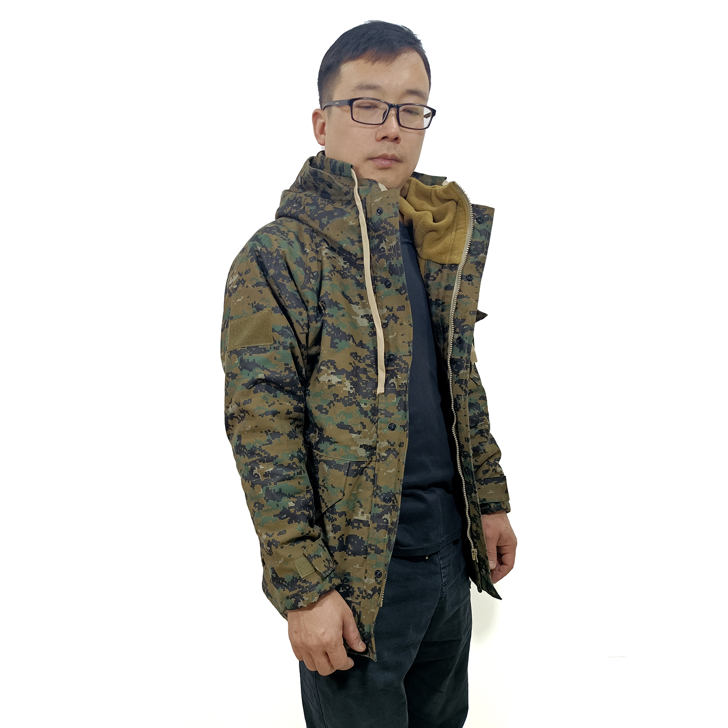 北部熊军迷战术冲锋衣风衣外套男