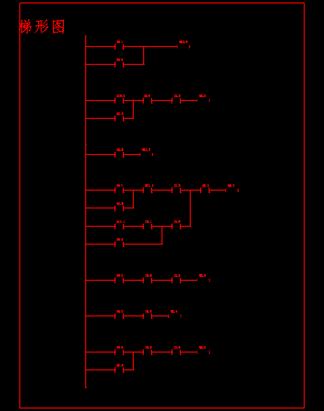 CA6140车床的PLC改造、MCGS制作动画设计含2张CAD图