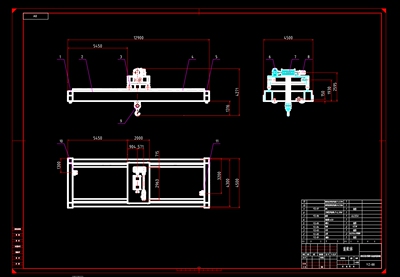 双梁悬挂过轨桥式起重机设计含11张CAD图