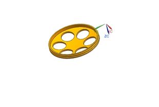 节能灯塑件注塑模具设计-滑块抽芯塑料注射模含NX三维及11张CAD图