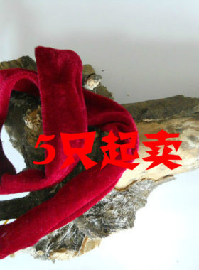 笛子萧配件红色绒布袋套可拎