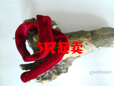 笛子萧配件红色绒布袋套可拎