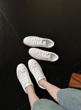 【张琪JIEJI专属】羊皮休闲德训鞋26006