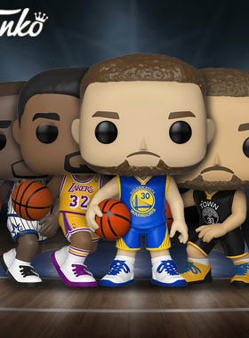 FUNKO NBA篮球POP公仔模型手办迈克尔乔丹詹姆斯张伯伦卡特利拉德