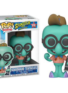 FUNKO POP动漫海绵宝宝章鱼哥公仔模型手办卡通玩偶SQUIDWARD 918