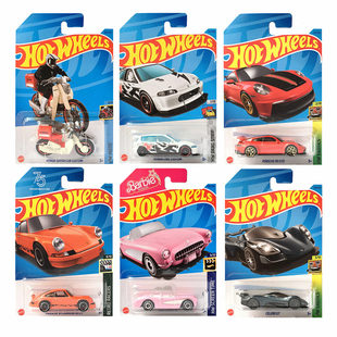 风火轮火辣小跑车模型儿童玩具合金 奥迪RS6保时捷911丰田速霸23K