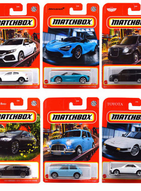 MATCHBOX火柴盒城市英雄小车模型仿真儿童玩具车合金轿车男孩21W