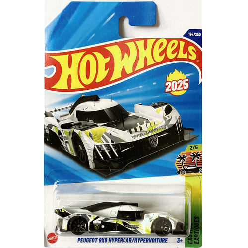 风火轮火辣小跑车合金标致9X8