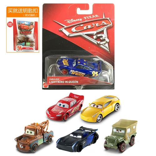 Mattel Cars 3 модель автомобиля из сплава, игрушка для мальчиков, детская унисекс, готовая продукция, Молния Маккуин, умирает