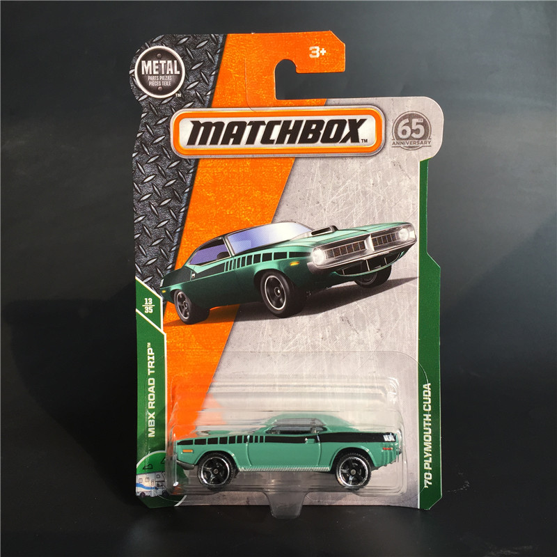 MATCHBOX火柴盒城市英雄交通小车普利茅斯'70 PLYMOUTH CUDA 8B-封面