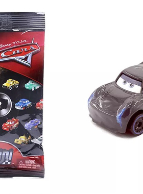 美泰赛车总动员3迷你小车盲包惊喜袋 模型玩具儿童 黑风暴杰克逊