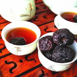 炒枣枣茶黑糊枣焦枣茶500g免洗红枣泡水喝炒枣糊枣烤枣