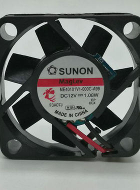 【SUNON正品散热风扇】ME40101V1-000C-A99 40*40*10 12V 1.08W