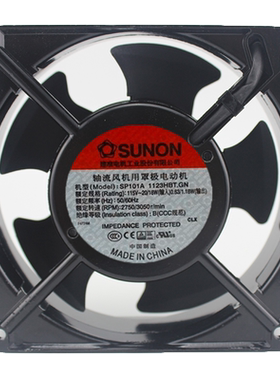 【SUNON正品散热风扇】SP101A 1123HBT.GN 120*120*38 115V 18W
