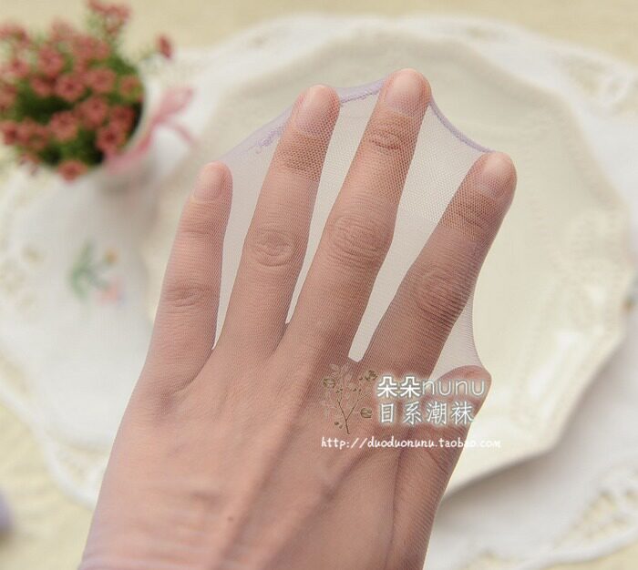 BENY女士丝袜女短薄款袜子水晶丝 短丝袜防勾丝耐磨丝光袜