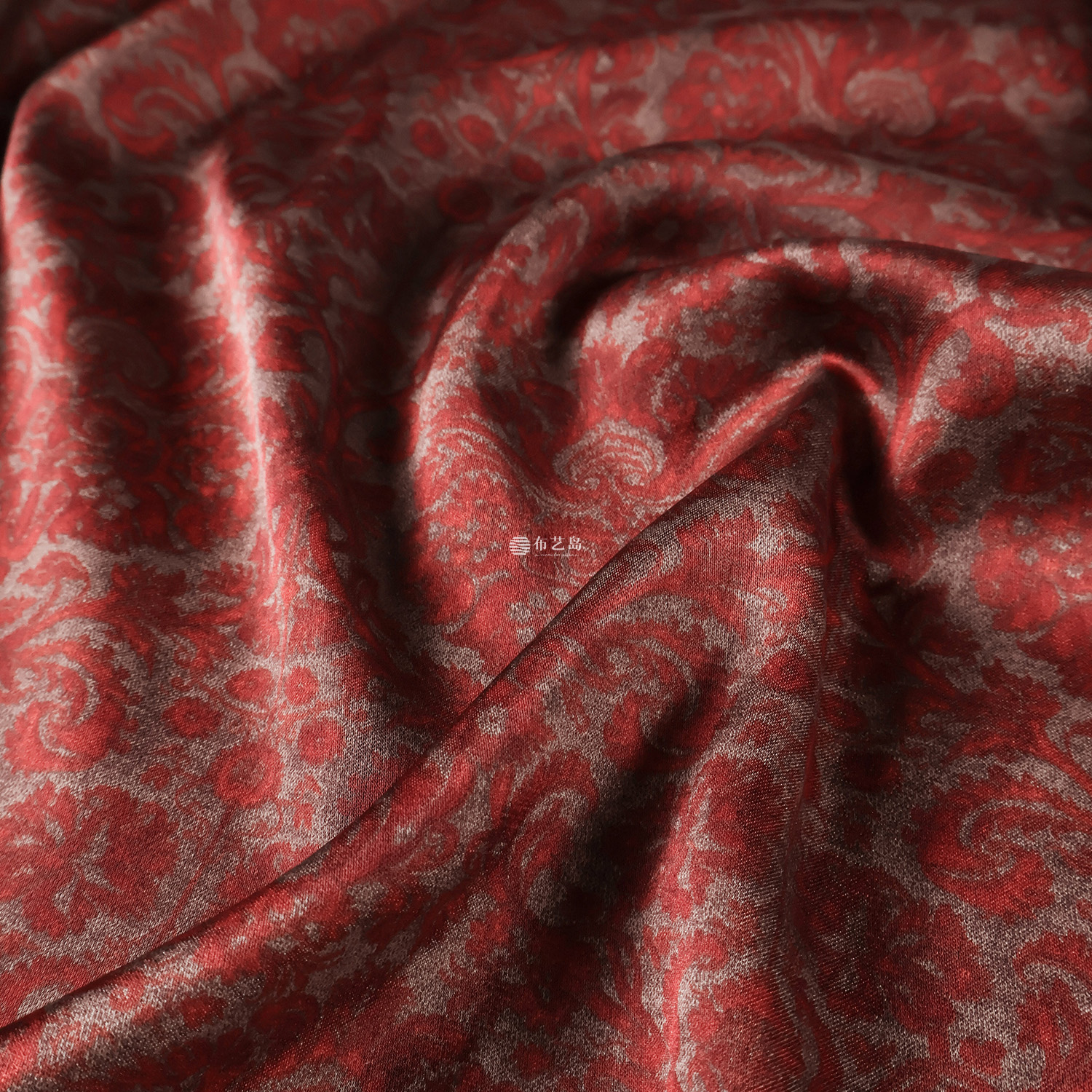 布艺岛聚酯纤维服装复古风面料