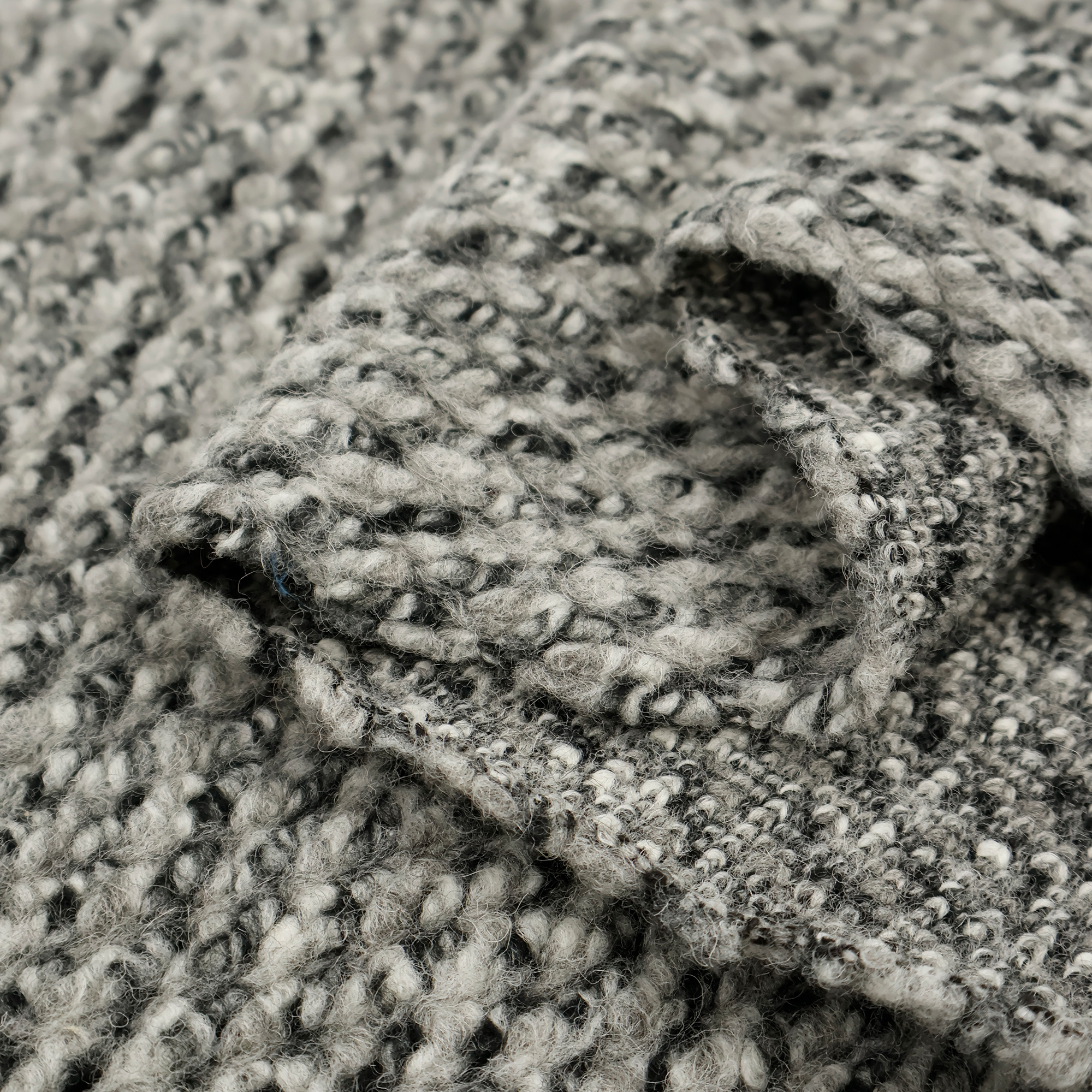 布艺岛羊毛大衣欧美针织布料