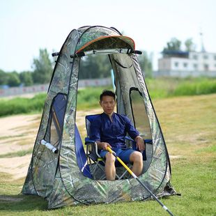 户外钓鱼帐篷2人防暴雨自动防晒防蚊垂钓冰钓防风专用帐篷