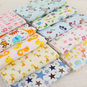 秋冬衣服装 宝宝手工diy布头卡通可爱纯棉磨毛绒布料面全棉 棉袄裤