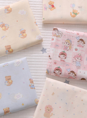 母婴级a类双层纱布面料睡衣床品
