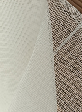 窗纱 白色 宽1.5米 每平米64.5克 货号：489630