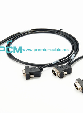 DB15母转DB9公头一拖三CAN总线数据记录仪连接线FlexRay汽车线束