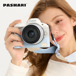 【正版大耳狗】适用佳能r50相机皮套相机配件保护套生日新年礼物