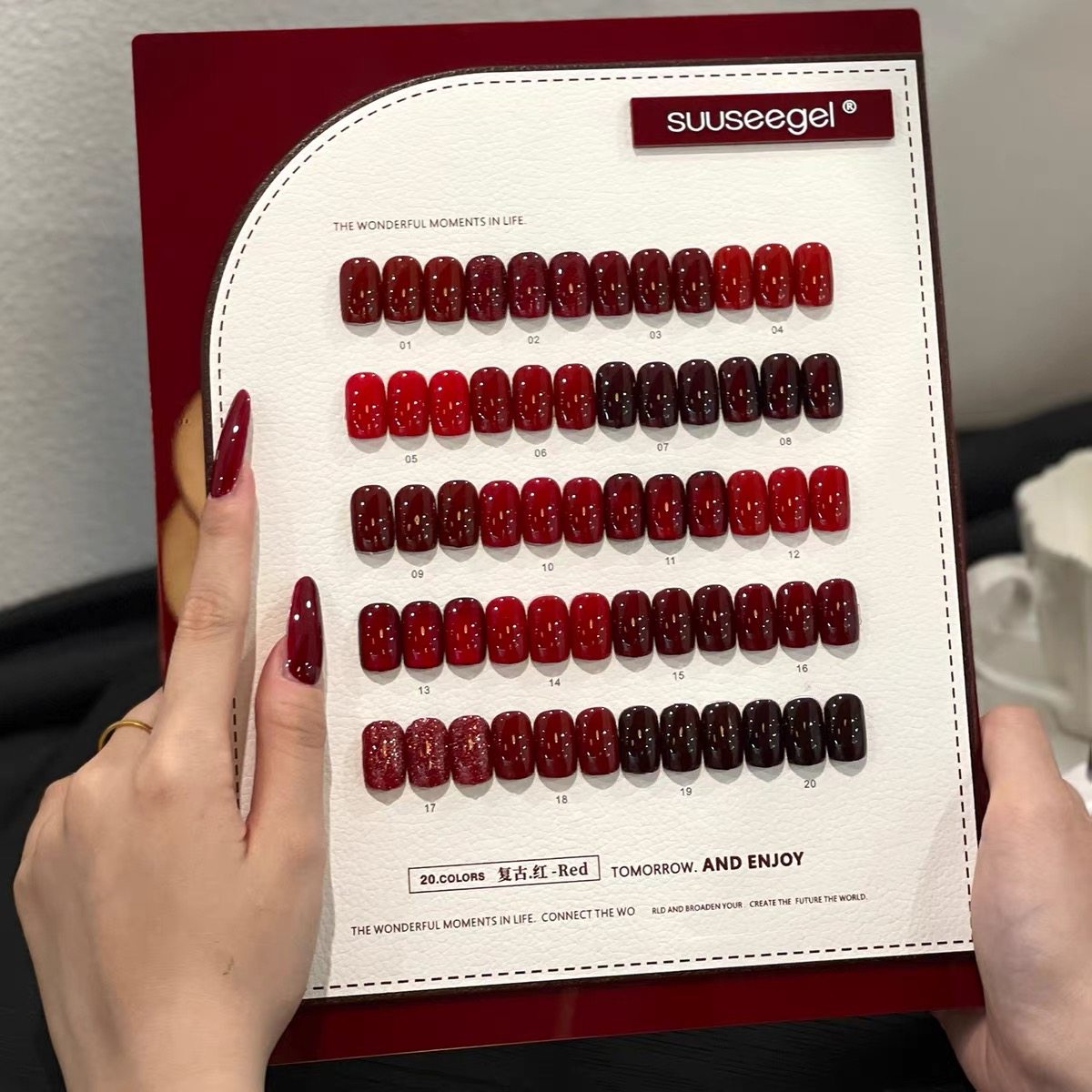 束色20色复古红色复古咖甲油胶安可拉红美拉德美甲纯色suuseegel,彩妆/香水/美妆工具,甲油胶,淘宝优惠券,粉丝福利购,淘宝优惠卷