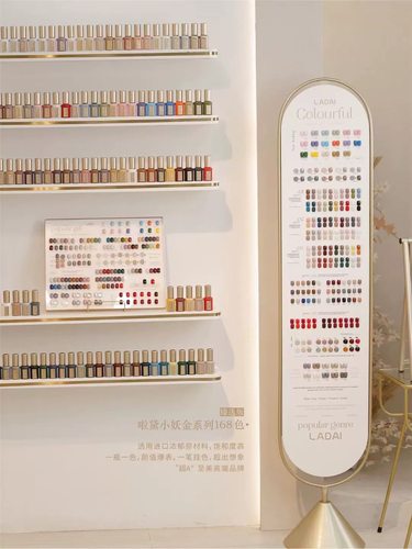 鸥博丽368/168/218色188色ladai啦黛小妖金甲油胶2025年一色一备