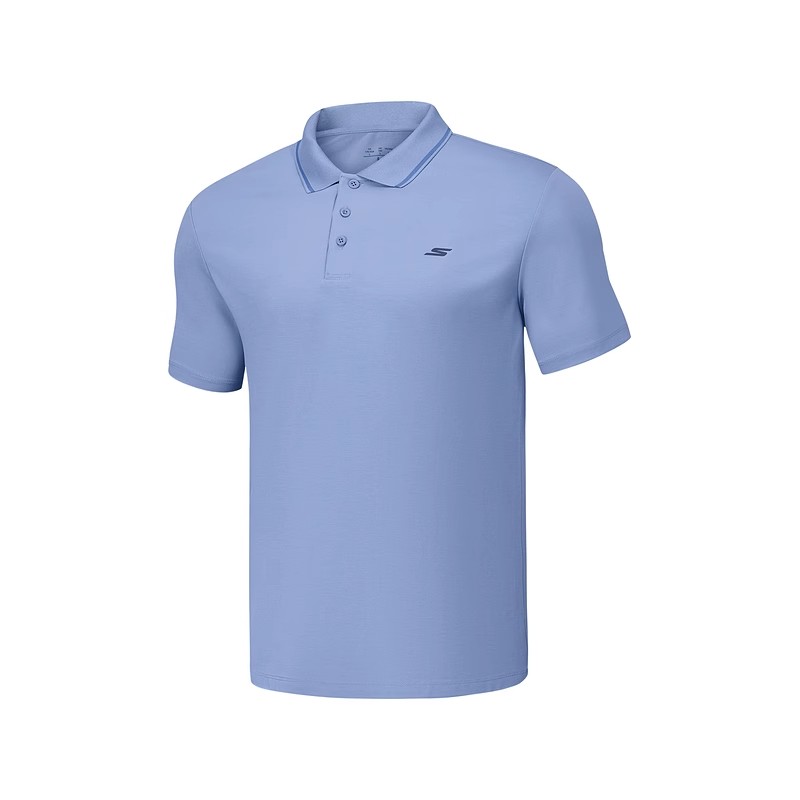 Skechers斯凯奇夏款男子短袖POLO