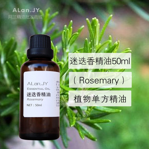 纯迷迭香精油50ml马鞭草酮迷迭香单方紧致肌肤护发提神香薰原料