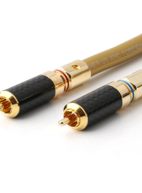 原装CARDAS/卡达斯GOLDEN 5-C黄金比例HiFi发烧级RCA音频线信号线