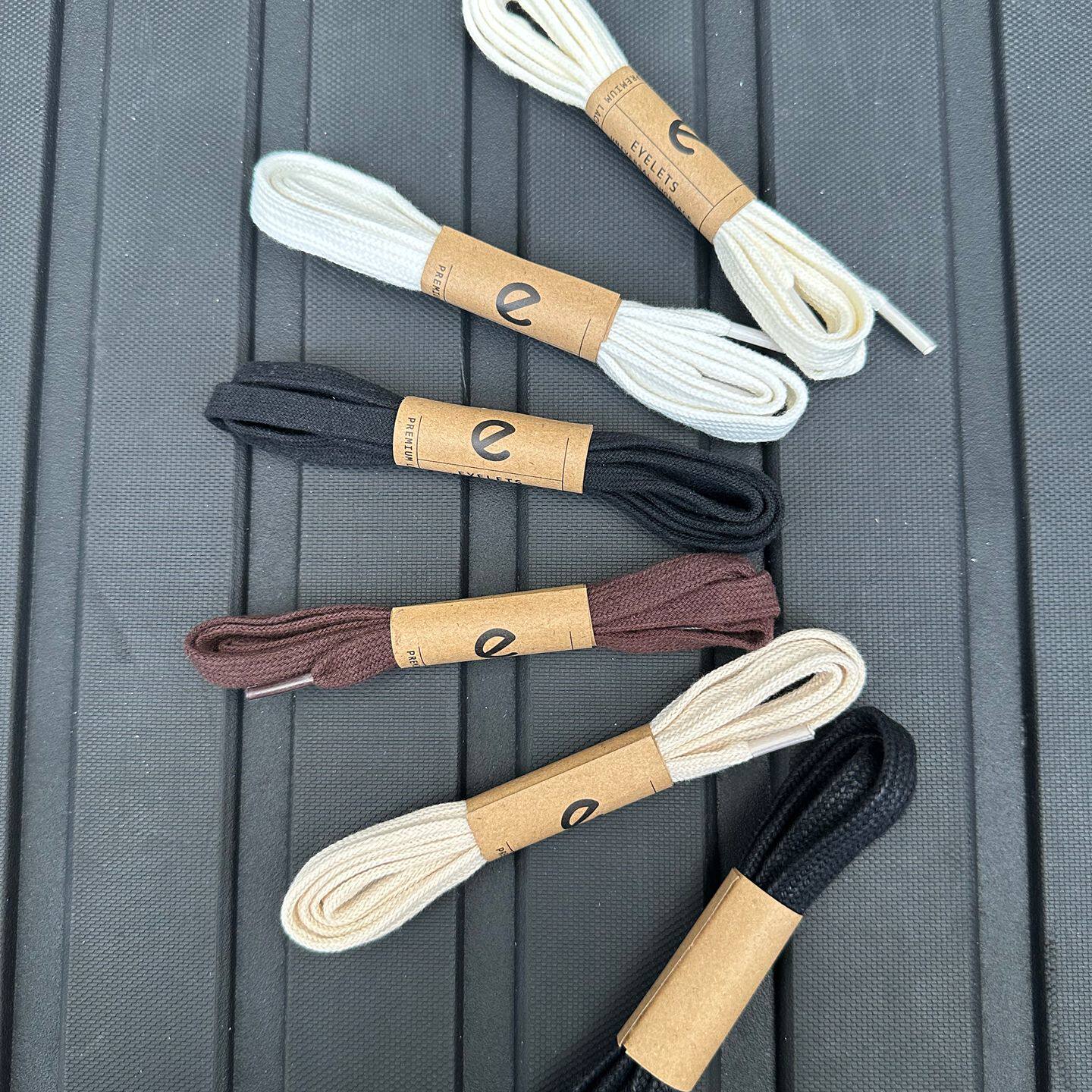 ECCO爱步全棉防水扁鞋带