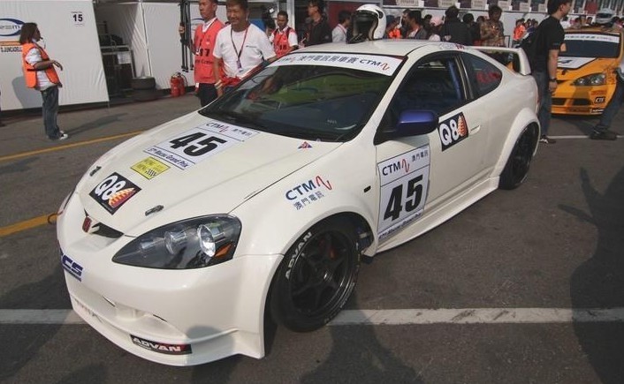 改装宽体汽车包围本田DC5个性化