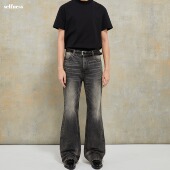 Selfness 牛仔裤 Kaihara Denim日产冈山面料复古水洗宽松微喇男款