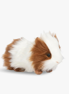 英国代购正品09.30 HANSA Guinea Pig BrownWhite 棕白几内亚猪