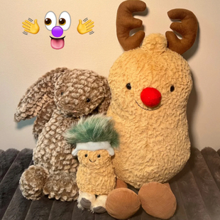 12.21 麋鹿驯鹿花生超大款 Jellycat 有趣 Peanut 国内现货秒