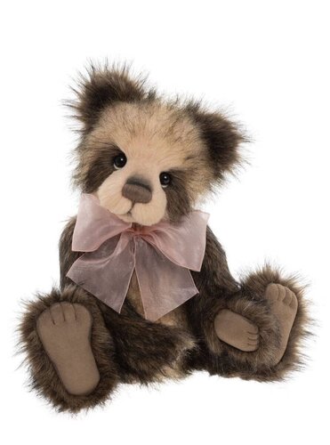 英国代购正品06.13 Charlie Bears 查理熊 Serenity 蝴蝶结熊猫