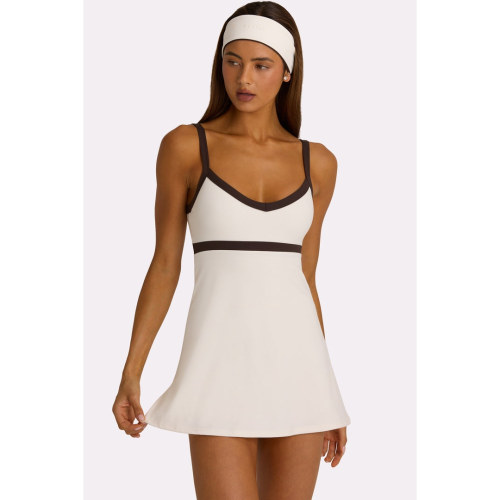 英国代购正品07.26 名品ohpolly 女装新款 吊带迷人运动风连衣裙