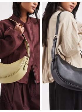 英国代购正品01.06 2026潮流导向 女包新款 设计月牙百搭斜挎包