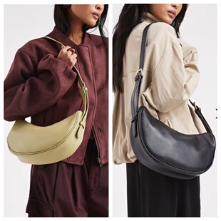 英国代购正品01.06 2026潮流导向 女包新款 设计月牙百搭斜挎包