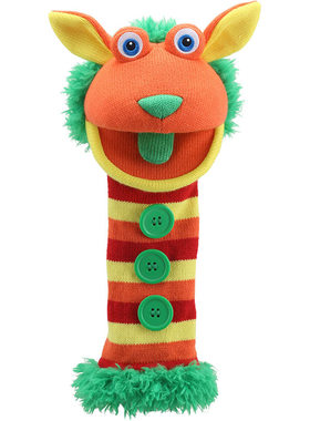 英国代购正品12.30 Sockettes Buttons Puppet 插座按钮木偶 玩偶