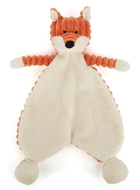 国内现货秒！12.31 jellycat roy fox soother 狐狸安抚巾 可啃咬