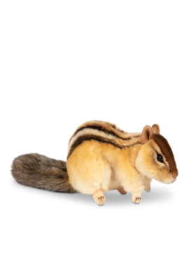 英国代购正品09.30 HANSA Chipmunk 可爱的花栗鼠 毛绒玩偶