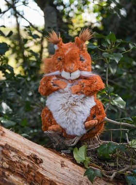 国内现货秒！08.29  Wrendale 新款玩偶 毛绒可爱蕨 松鼠安抚玩偶