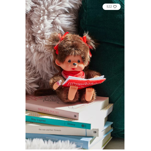 MonchhichiReadingGirl